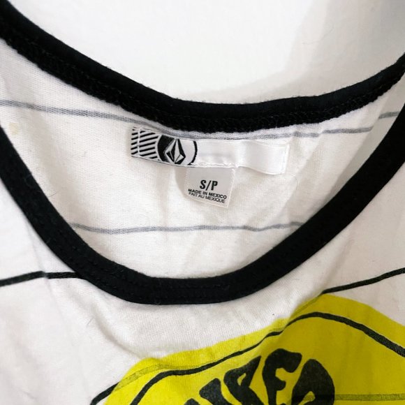 Volcom Striped Tank Size Small - Picture 2 of 2